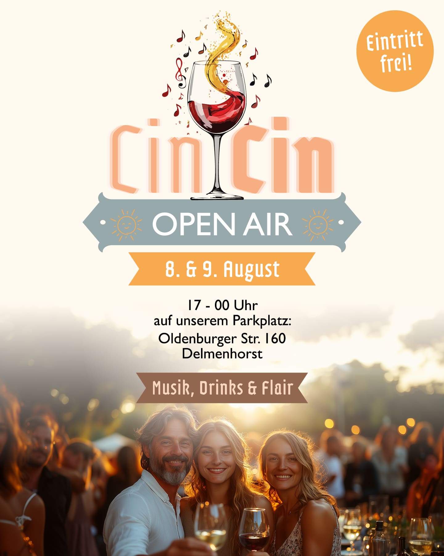 Cin Cin Event im August